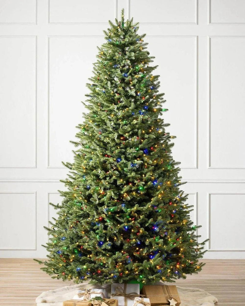Árvore de Natal Retrátil Mágica com Controle Remoto e Luz Led com desconto pre venda de Natal + Brinde 132 enfeites Minha loja 1.5 metros 