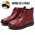Bota Inverno 2023 - Promoção de Junho + 5 Pares de Meias Térmicas botainverno01 Minha loja Vinho 33 