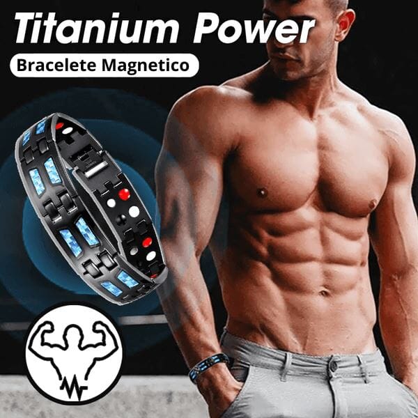 Bracelete de Titanium FitPro© [OFERTA RELÂMPAGO] FitPro - saude e beleza 005 Minha loja 