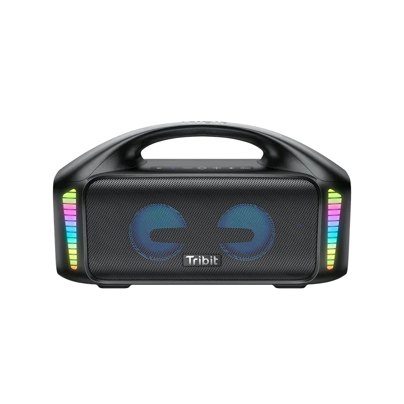 Caixa de som StormMax Bluetooth 5.3 90w - a prova d'água + Brinde Minha loja Preto 
