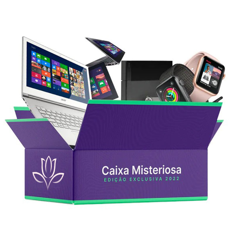 Caixa Misteriosa Minha loja 