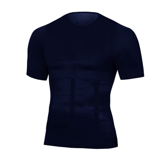 Camisa modeladora de compressão JOLTER Camisa Modeladora Jolter- Vestuário Minha loja Azul Marinho P 