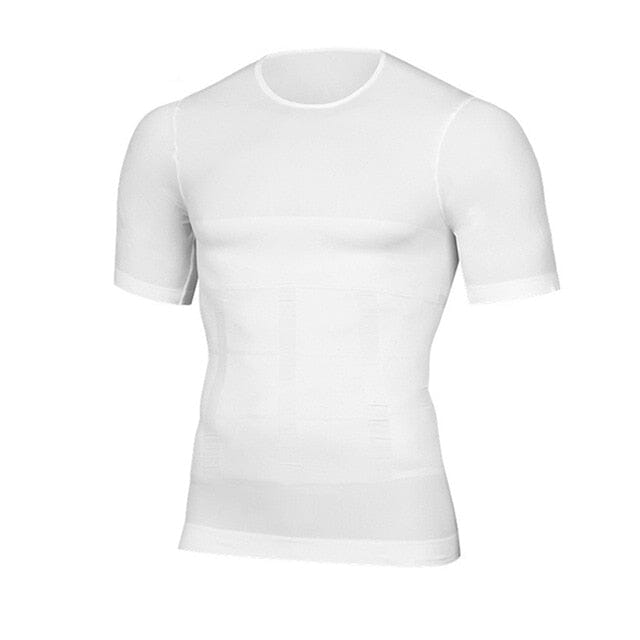 Camisa modeladora de compressão JOLTER Camisa Modeladora Jolter- Vestuário Minha loja Branco P 