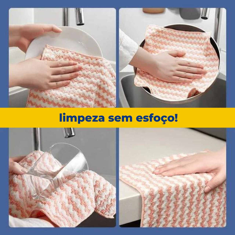 (Compre 4 Ganhe 3) Panos Mágicos® - Microfibra Macia para Limpeza Perfeita Premium 2023 - FRETE GRÁTIS 0 Minha loja 