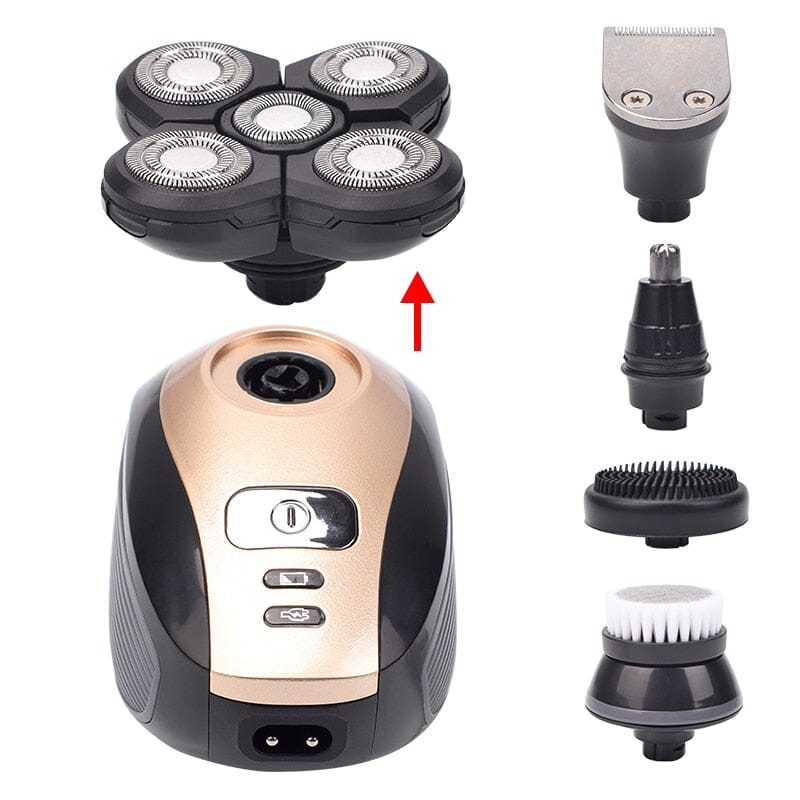 Grooming - Barbeador Elétrico 5 em 1 Barbeador Elétrico- Saúde e beleza Minha loja 
