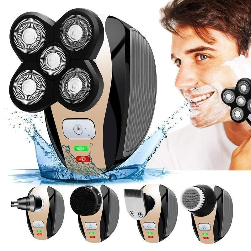 Grooming - Barbeador Elétrico 5 em 1 Barbeador Elétrico- Saúde e beleza Minha loja 