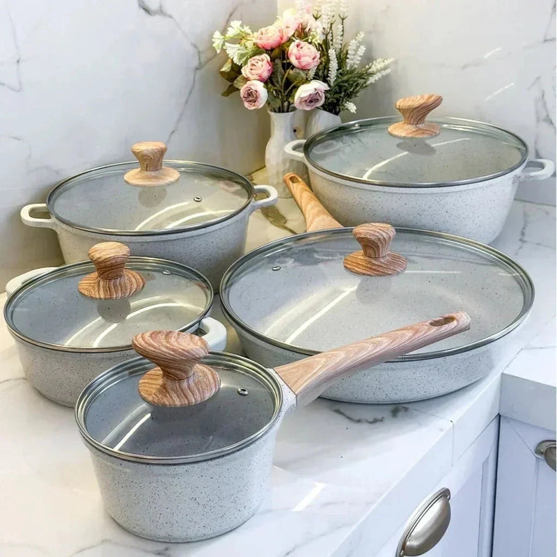 Jogo de Panelas Cookware 12 Peças (indução e gás) Minha loja 