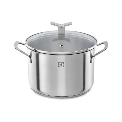 Jogo de Panelas Electrolux Inox com 5 Peças Design com Fundo Triplo Minha loja 