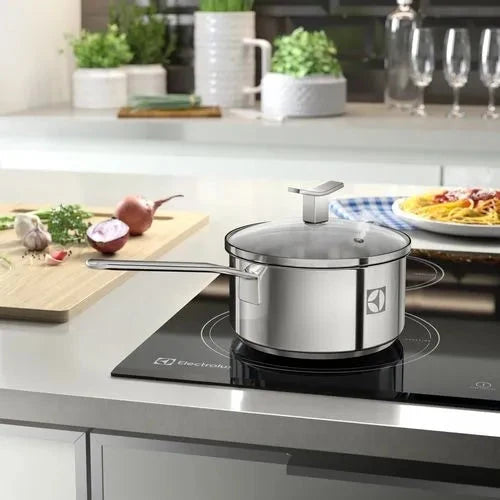 Jogo de Panelas Electrolux Inox com 5 Peças Design com Fundo Triplo Minha loja 