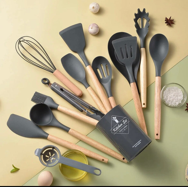 Jogo Panelas Ceramic Smart Plus [22 Peças] + Kit Utensílios em Silicone Minha loja 