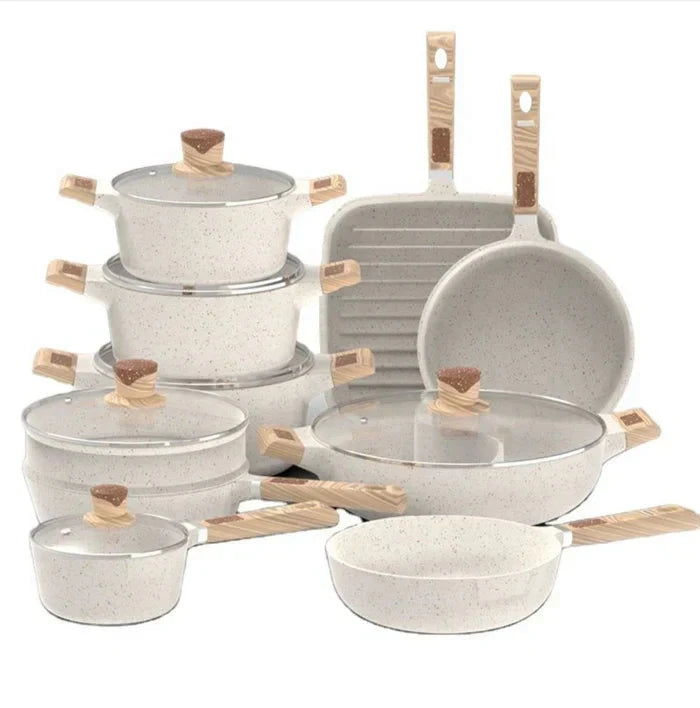 Jogo Panelas Ceramic Smart Plus [22 Peças] + Kit Utensílios em Silicone Minha loja 