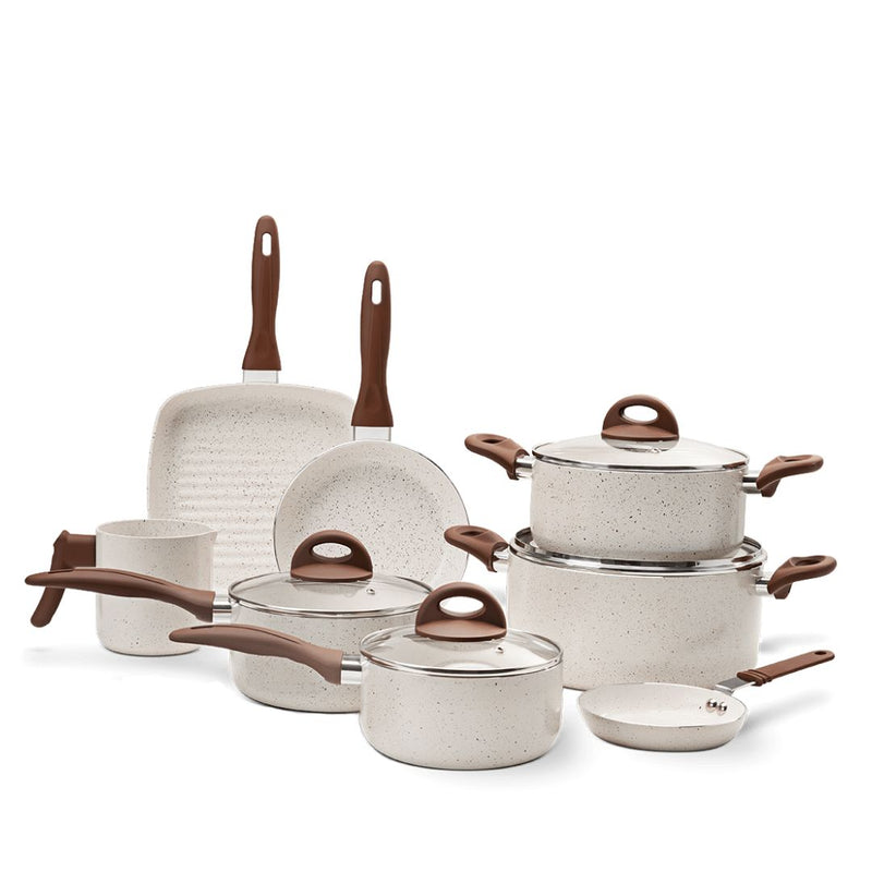 Kit de Panelas Ceramic Life Smart Plus Vanilla 9 peças Minha loja 
