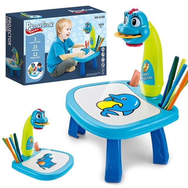 Mesa Desenha Fácil Minha loja Pato Azul 