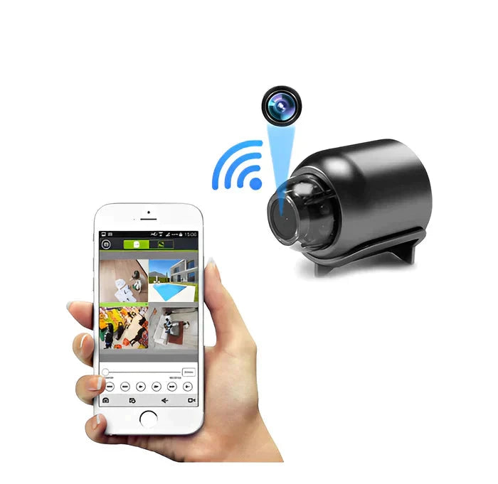 Mini Câmera WiFi 1080P HD Com Visão Noturna Minha loja 