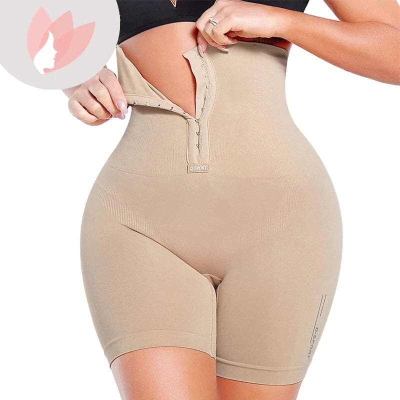 New Body- Cinta Aumenta Bumbum e Afina Cintura + Brinde Cinta aumenta bumbum- Saúde e beleza Minha loja Bege P 