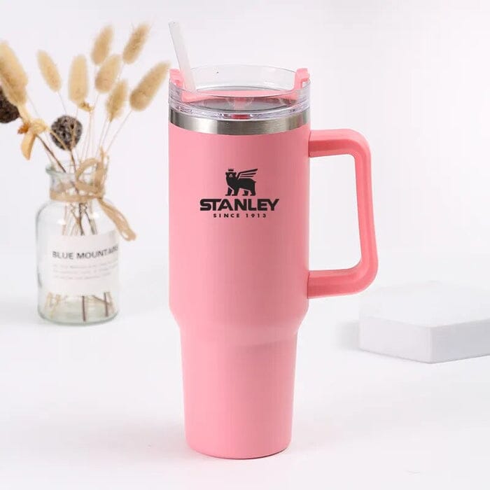 [OFERTA DE VERÃO - ÚLTIMAS UNIDADES ] Stanley Copo Quencher 2.0 | 1,18 Litros + Brindes Exclusivos Minha loja Rosa 