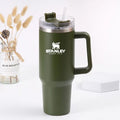 [OFERTA DE VERÃO - ÚLTIMAS UNIDADES ] Stanley Copo Quencher 2.0 | 1,18 Litros + Brindes Exclusivos Minha loja Verde exército 