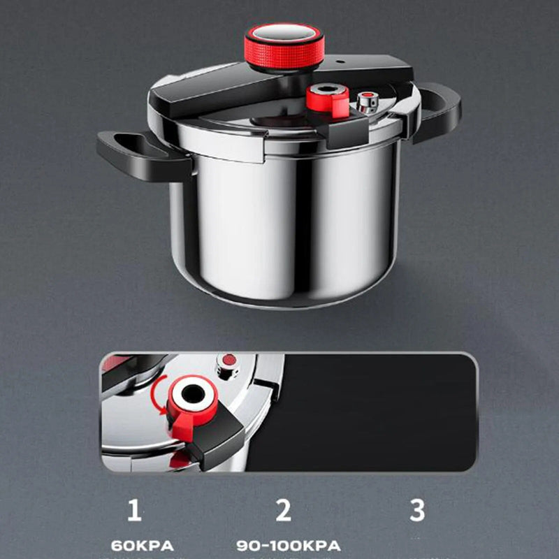 Panela De Pressão Aço Inoxidável - À Prova De Explosão (OFERTA LIMITADA) Minha loja 