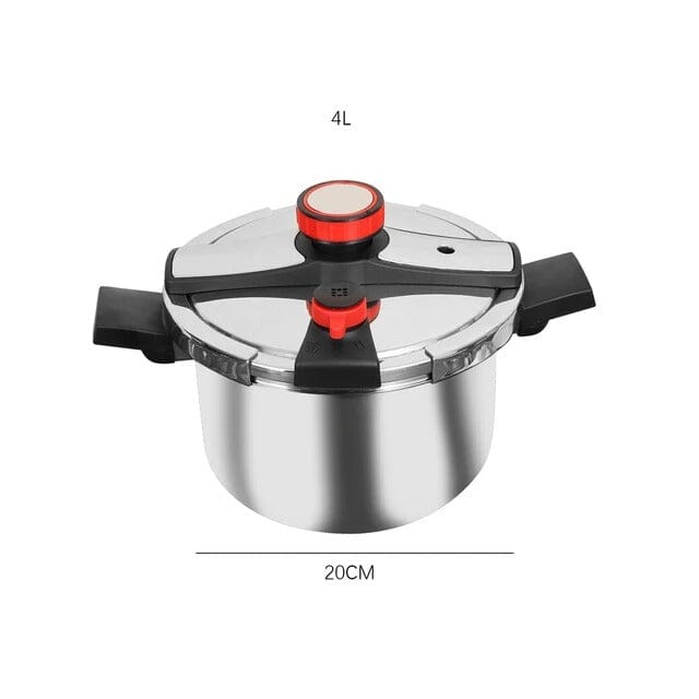 Panela De Pressão Aço Inoxidável - À Prova De Explosão (OFERTA LIMITADA) Minha loja 4 Litros 