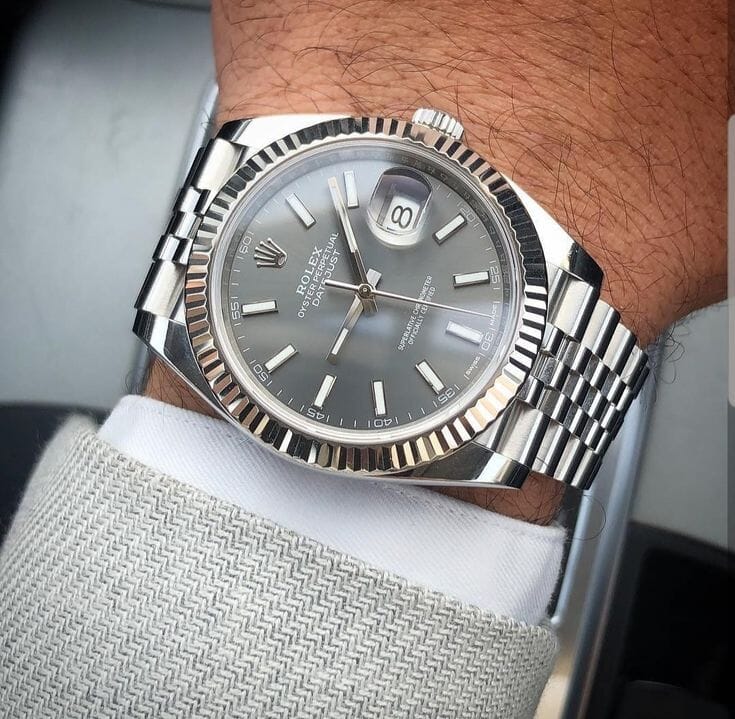 Relógio Masculino RLX Datejust- Aço inoxidável Reelógio OLEVS 006 Moda em Foco 