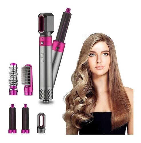 SPICY HAIR- Modeladora Profissional 5 em 1 🔥 Oferta Imperdível🔥 Modeladora Profissional (Conjunto Econômico 5 produtos) Minha loja 