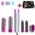 SPICY HAIR- Modeladora Profissional 5 em 1 🔥 Oferta Imperdível🔥 Modeladora Profissional (Conjunto Econômico 5 produtos) Minha loja Rosa 110 - 220 (bivolt) 