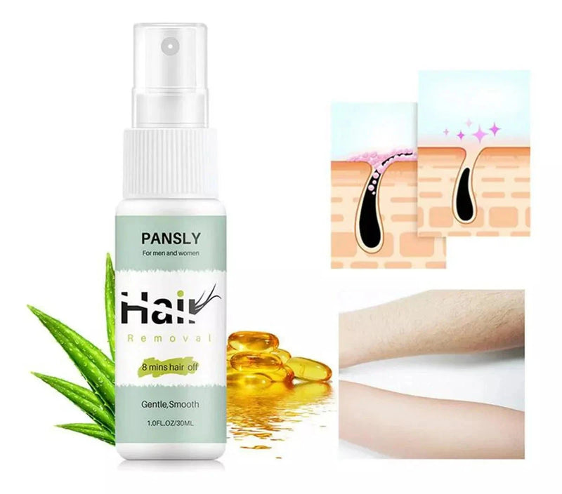 Spray de Depilação Indolor Kemei Para homens e Mulheres - Compre 1 Leve 2 Minha loja 