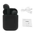 Air dots bluetooth 5.0- Universal Fones de ouvido e airdots Divina Elegância Preto 