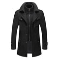 Casaco Europeu Masculino Casaco Europeu Masculino Divina Elegância Preto XPP 
