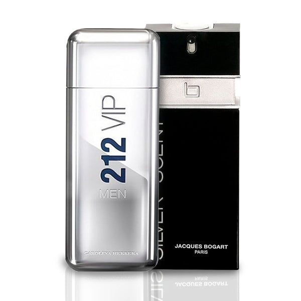 Combo de Perfumes 212 VIP NYC & Silver Scent Beleza e Perfumaria Divina Elegância 