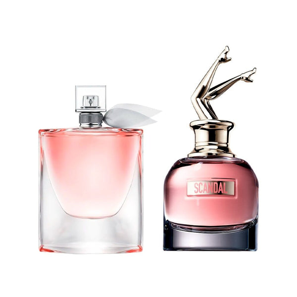 Combo de Perfumes Femininos 212 VIP Rosé e Scandal Beleza e Perfumaria Divina Elegância 