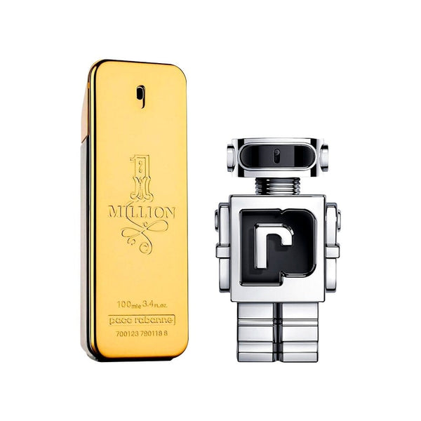 Combo de Perfumes Masculinos 1 Million e Phantom Beleza e Perfumaria Divina Elegância 