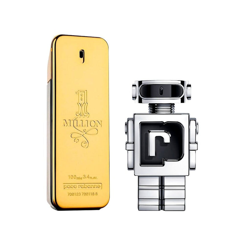 Combo de Perfumes Masculinos 1 Million e Phantom Beleza e Perfumaria Divina Elegância 