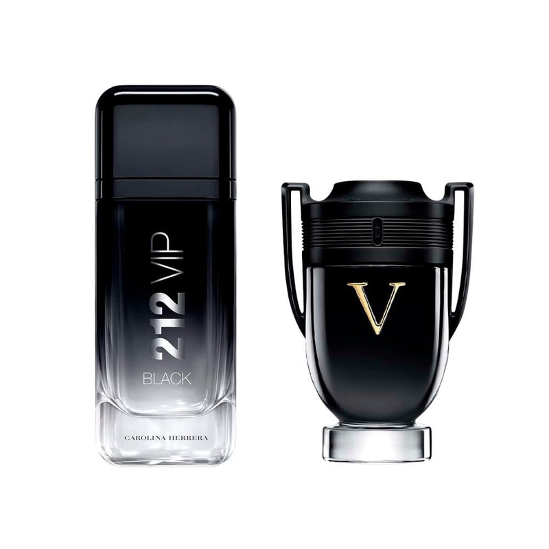 Combo de Perfumes Masculinos 212 VIP Black e Invictus Victory Beleza e Perfumaria Divina Elegância 