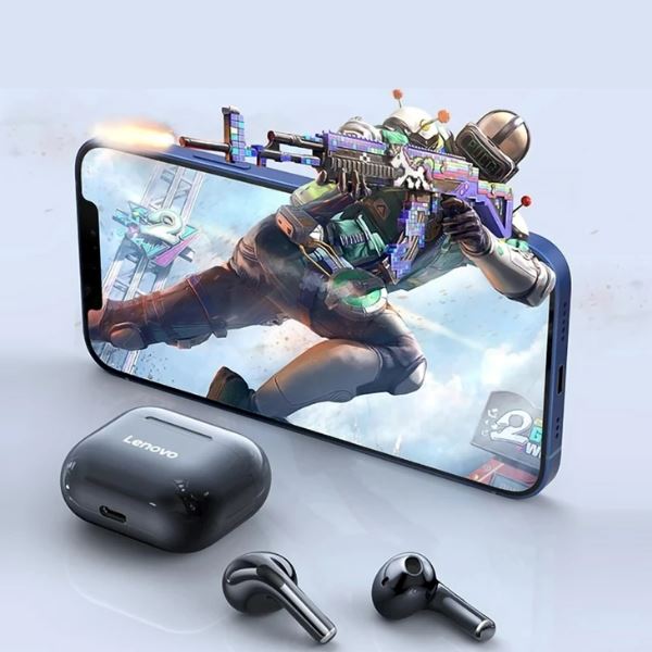 Fones de ouvido sem fio Lenovo original Fones de ouvido sem fio Lenovo original Divina Elegância 