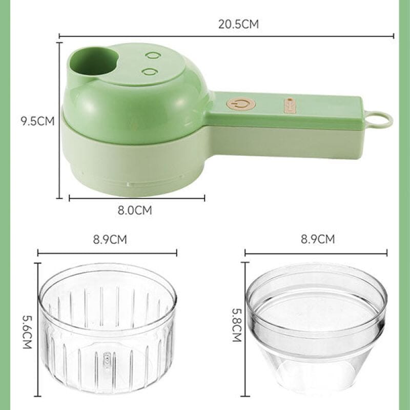 Garlic Chopper- Processador Mix Tornado 4 em 1 Divina Elegância 