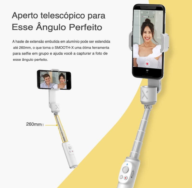 Gimbal Estabilizador Smooth X Gimbal Estabilizador Smooth X Divina Elegância 