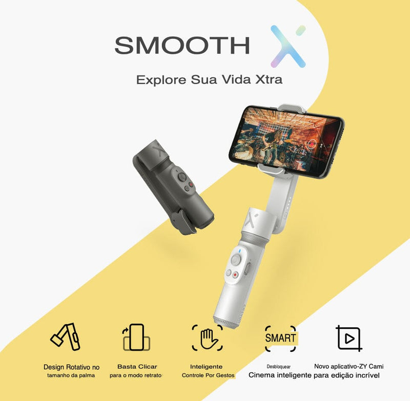 Gimbal Estabilizador Smooth X Gimbal Estabilizador Smooth X Divina Elegância 