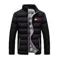 Jaqueta Casual Masculina Jaqueta Casual Masculina Divina Elegância Preta/Cinza P 