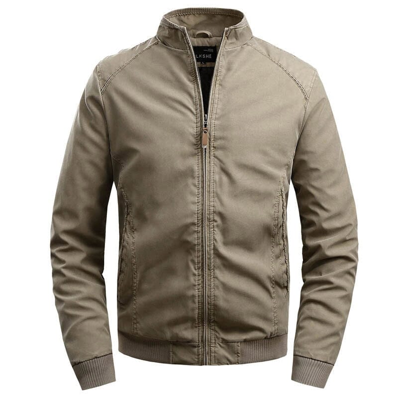 Jaqueta Humie Masculina Inverno 2023 Jaqueta Humie Masculina Inverno 2023 Divina Elegância Bege P 