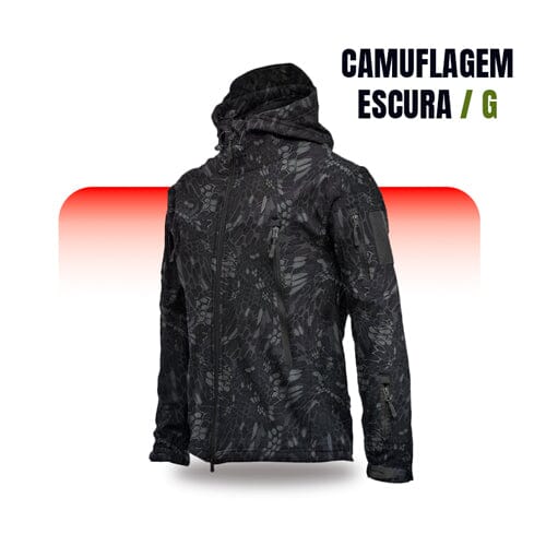 Jaqueta Masculina Militar 100% Impermeável Jaqueta Masculina Militar 100% Impermeável Divina Elegância 