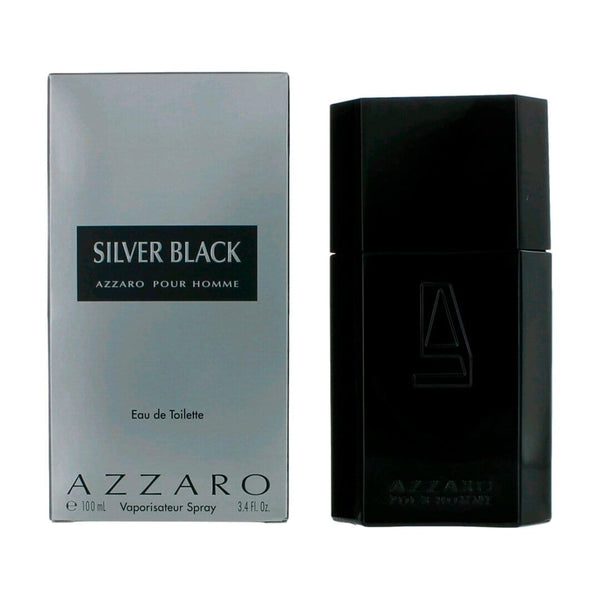 Perfume Azzaro Silver Black Masculino Beleza e Perfumaria Divina Elegância 