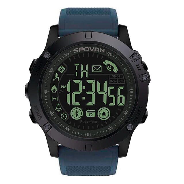 Relógio Militar SmartWatch Indestrutível Relógio Militar SmartWatch Divina Elegância Azul 