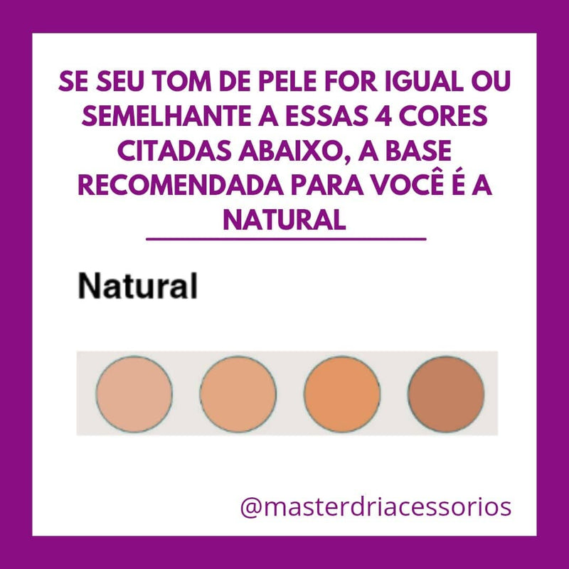 Super Base Mágica- Com ação corretiva e efeito anti-idade + Brinde Cuidados com a pele Divina Elegância 