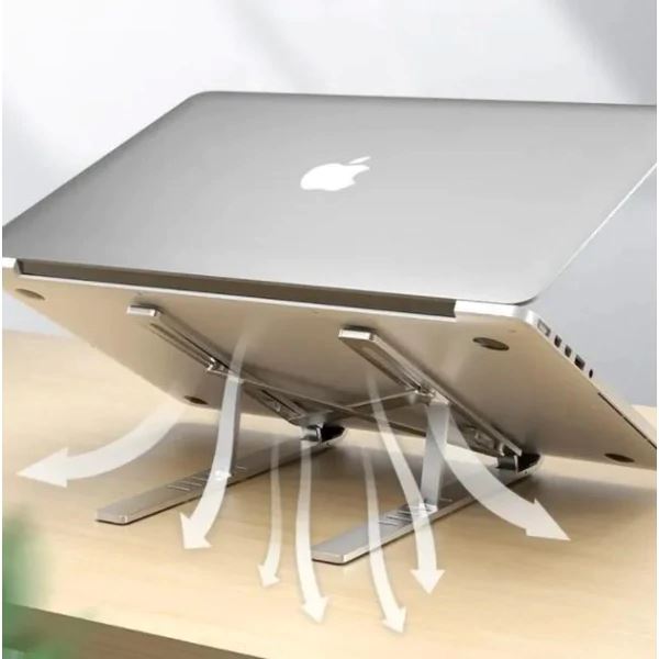 Suporte notebook Dobrável Ergonômico Suporte para notebook-Acessórios para eletrônicos 001 Divina Elegância 
