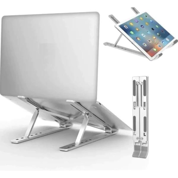 Suporte notebook Dobrável Ergonômico Suporte para notebook-Acessórios para eletrônicos 001 Divina Elegância 