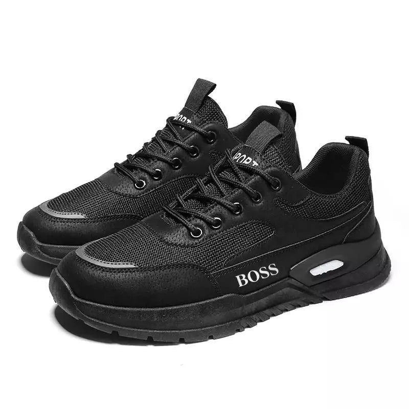 Tênis H. Boss Casual Sport™ - Edição Limitada Calçados Masculinos Divina Elegância Preto 37 