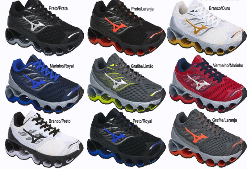 Tênis Mizuno Wave Premium - Frete Grátis Hoje Tênis Mizuno Wave Premium Divina Elegância 37 Preto/Prata 